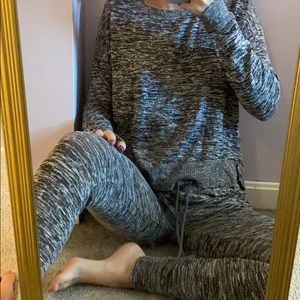 Grey and White Lounge Set